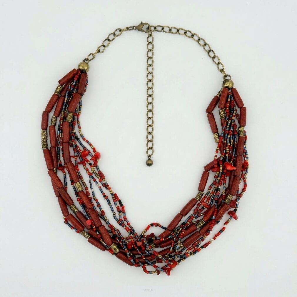 Naszyjnik wielowarstwowy 